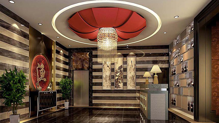 成都酒店現(xiàn)代中式風格裝修